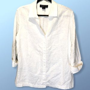 Jones New York Linen Shirt
